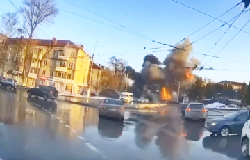 Появились первые кадры удара Storm Shadow по заводу «Кремний-Эл», снятые жителями Брянска